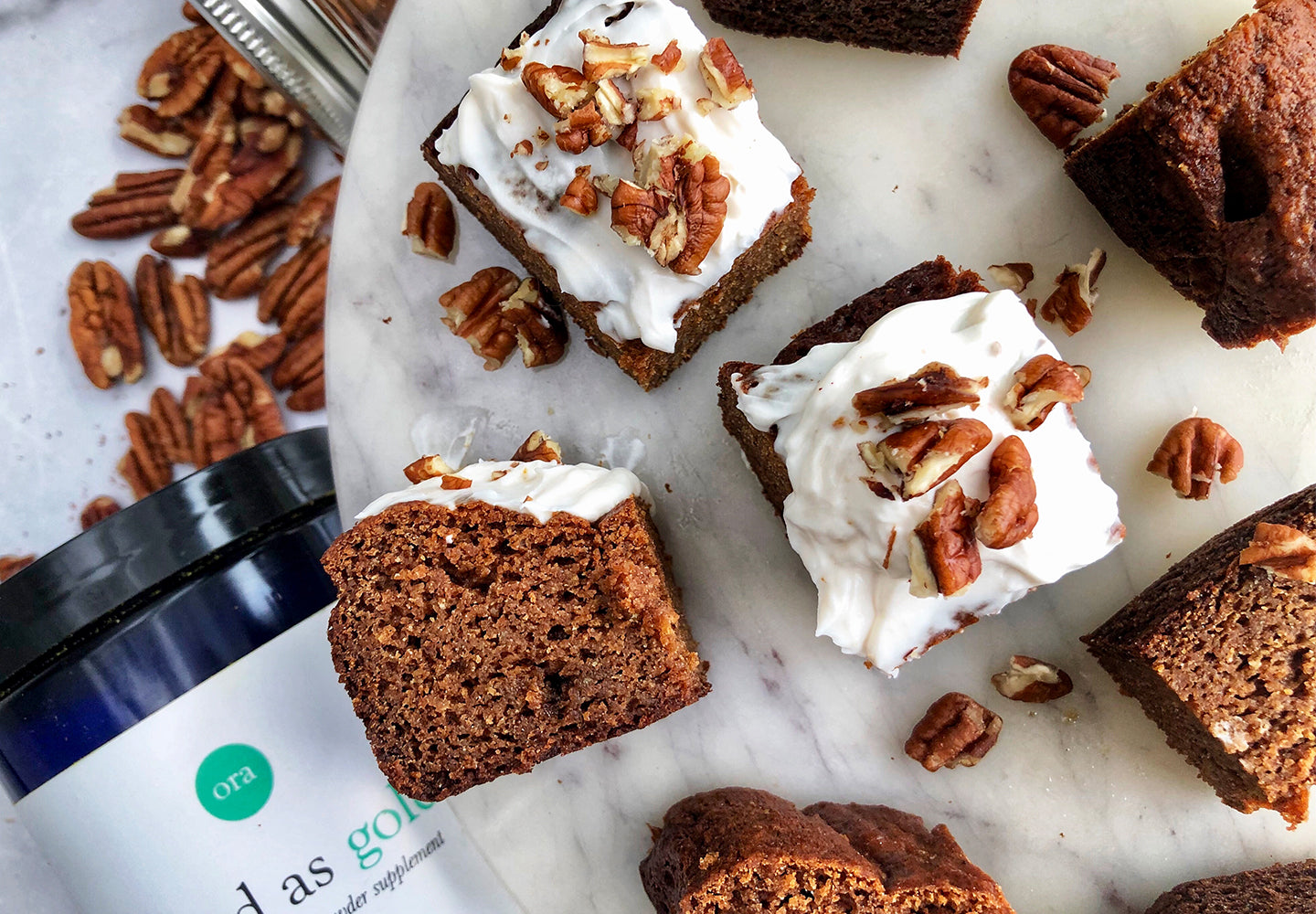 Ora Organic Plant-based supplements collection